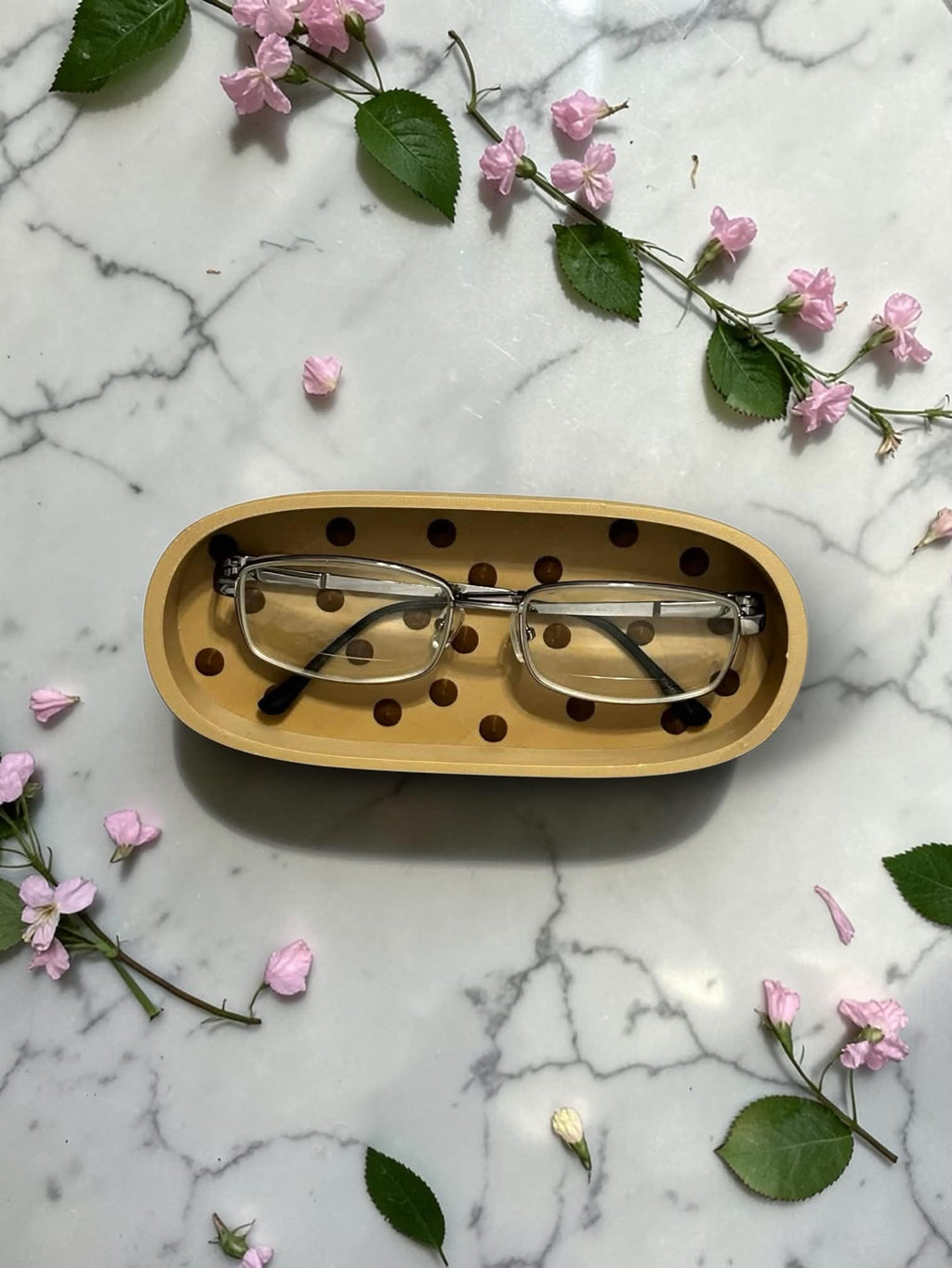 Chocolate Chip Cookie Glasses Holder – Eyewear Organizer Cute and Functional Home or Office Decor