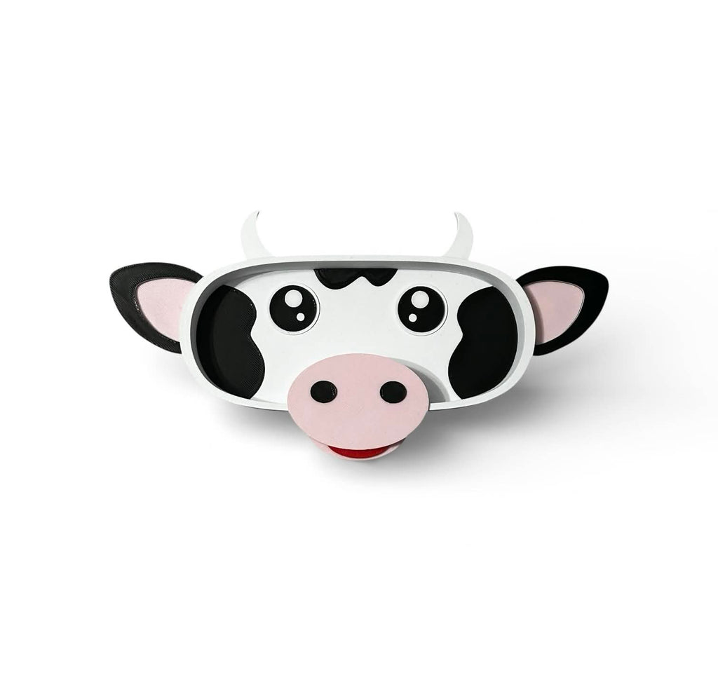 Cow Eyeglass Holder – Fun Eyewear Stand for Home, Office, or Bedroom