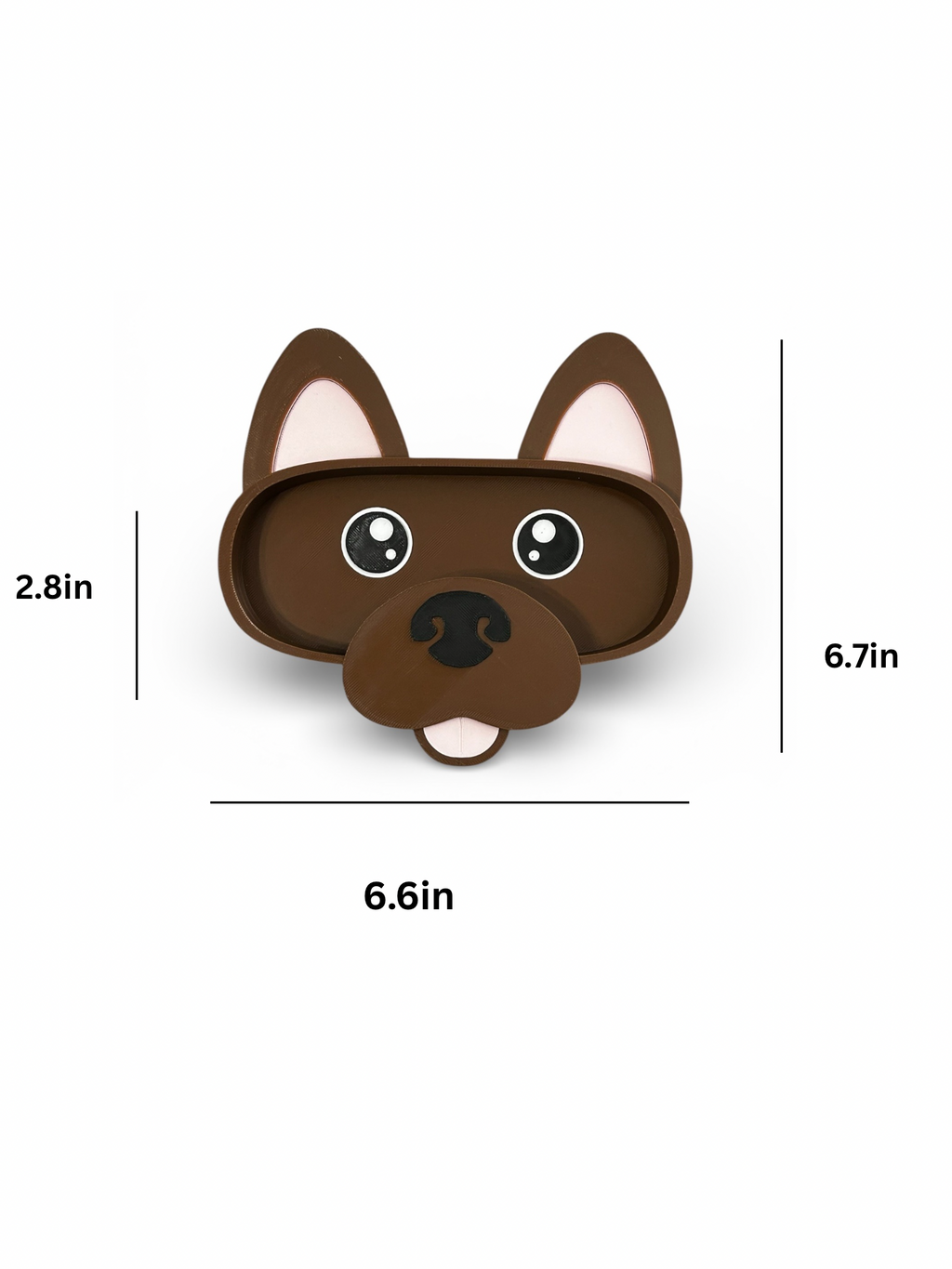 Dog Glasses Stand – Decorative Eyewear Organizer for Readers & Sunglasses Home or Office Tray