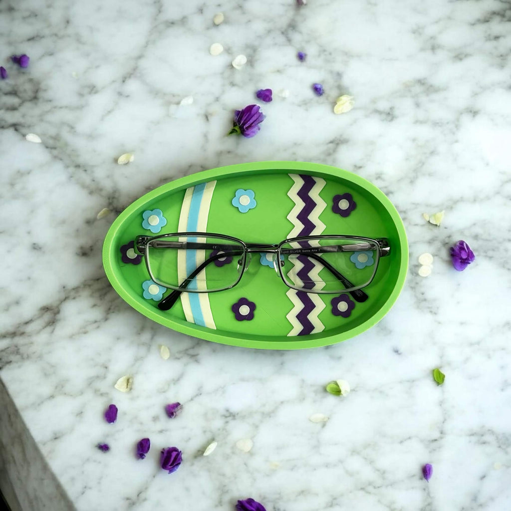 Easter Egg Glasses Holder - Cute Spring Eyeglass Stand Desk Decor