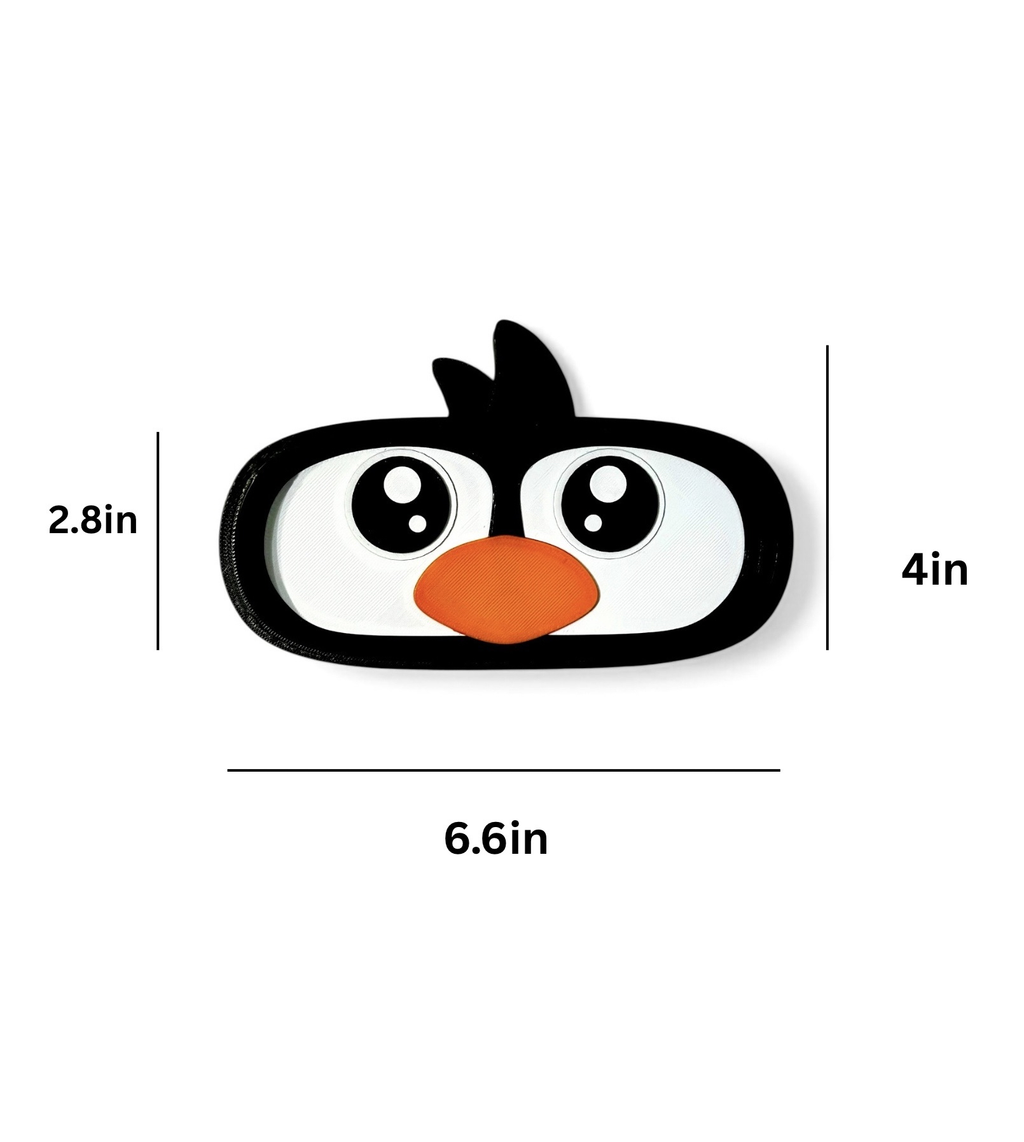 Penguin Glasses Holder - Cute Eyewear Stand for Readers & Sunglasses