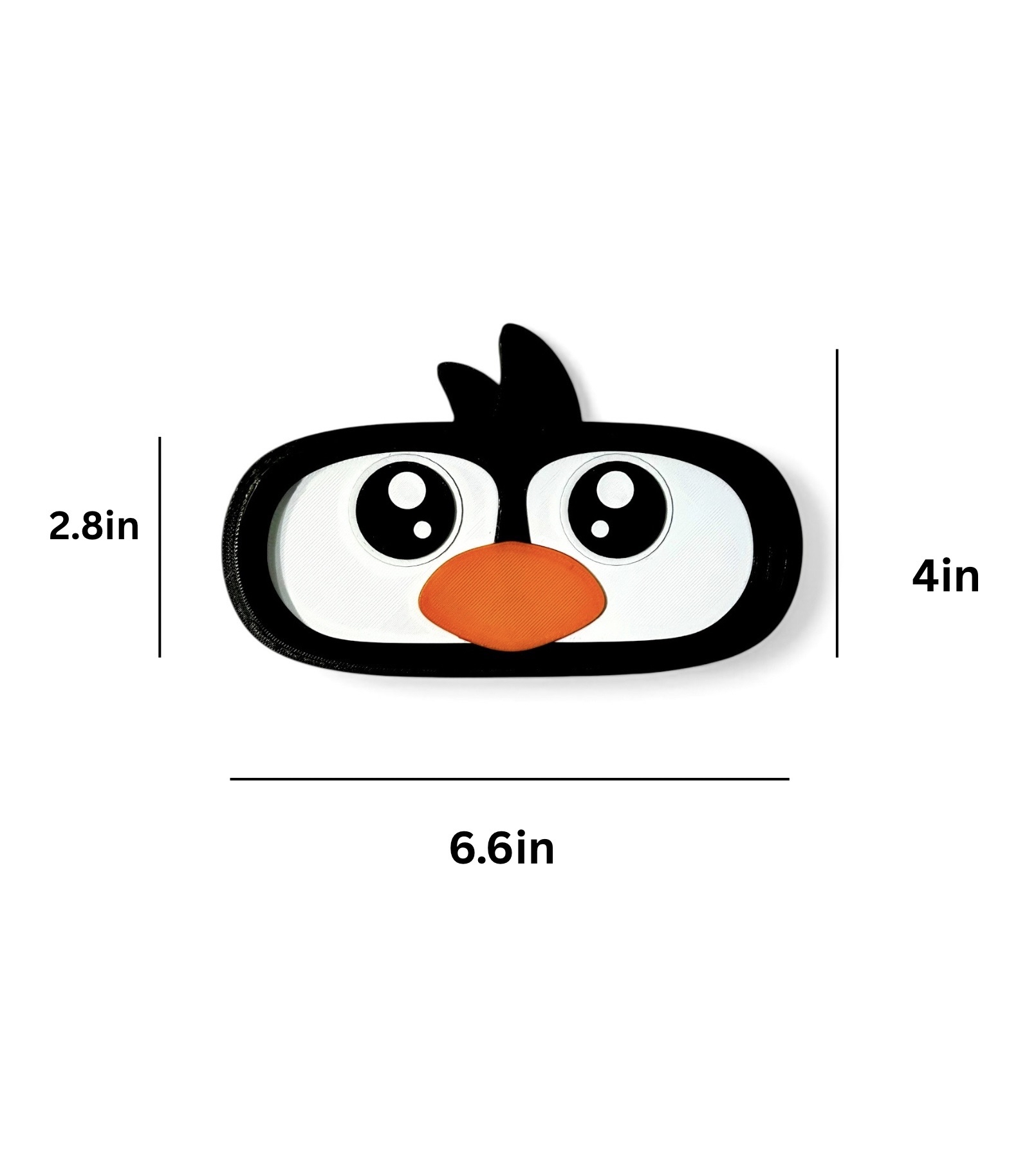 Penguin Glasses Holder - Cute Eyewear Stand for Readers & Sunglasses